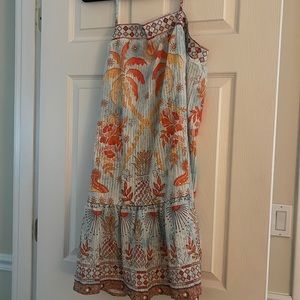 Tropical summer dress super cute, light weight, but not see-through